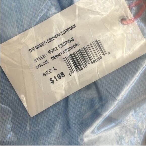 NWT Solid & Striped The Gabby One-Piece Blue Swimsuit - Large - Picture 4 of 4